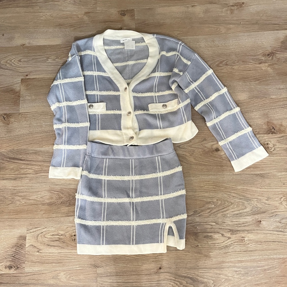 Two Piece Sweater Knit Set
